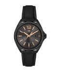 Tag Heuer Formula 1 35mm Quartz Black Dial Black Leather Strap Watch for Women - WBJ1314.FC8230