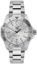 Tag Heuer Aquaracer Professional 200 Quartz Silver Dial Silver Steel Strap Watch for Men - WBP1111.BA0627