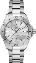 Tag Heuer Aquaracer Professional 200 Quartz Silver Dial Silver Steel Strap Watch for Men - WBP1111.BA0627