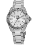 Tag Heuer Aquaracer Professional 200 Quartz Silver Dial Silver Steel Strap Watch for Men - WBP1111.BA0627