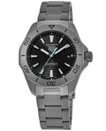 Tag Heuer Aquaracer Professional 200 Solargraph Quartz Black Dial Silver Steel Strap Watch for Men - WBP1180.BF0000