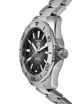 Tag Heuer Aquaracer Professional 200 Automatic Black Dial Silver Steel Strap Watch for Men - WBP2110.BA0627