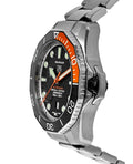 Tag Heuer Aquaracer Professional 1000 Superdiver Automatic Black Dial Silver Steel Strap Watch for Men - WBP5A8A.BF0619