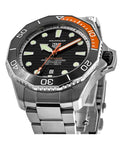 Tag Heuer Aquaracer Professional 1000 Superdiver Automatic Black Dial Silver Steel Strap Watch for Men - WBP5A8A.BF0619