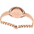 Calvin Klein Impetuos Silver Dial Rose Gold Steel Strap Watch for Women - K4F2N616