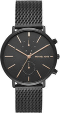 Michael Kors Jaryn Black Dial Black Stainless Steel Strap Watch for Men - MK8504