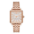 Marc Jacobs Vic White Dial Rose Gold Stainless Steel Strap Watch for Women - MJ3514