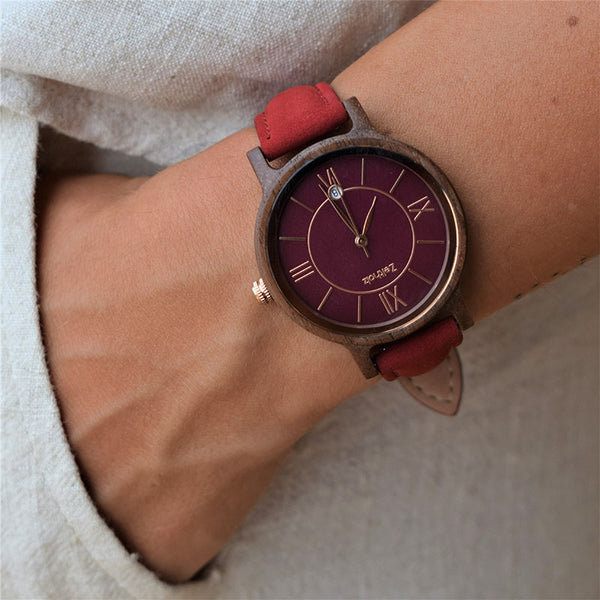 Fossil Jacqueline Purple Dial Purple Leather Strap Watch for Women  - ES4099