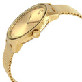 Movado Bold Diamonds Gold Dial Gold Mesh Bracelet Watch For Men - 3600460