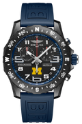 Breitling Endurance Pro University Black Dial Blue Rubber Strap Watch for Men - X823101C1B1S1