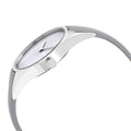 Calvin Klein Rebel Grey Dial Grey Leather Strap Watch for Women - K8P231Q4