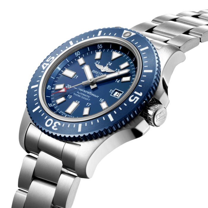 Breitling Superocean II Special Mariner Blue Ceramic Bezel 44mm Mens Watch - Y1739316/C959