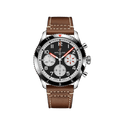 Breitling Avi Chronograph 42 Mosquito Black Dial Brown Leather Strap Watch for Men - Y233801A1B1X1