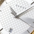 Gucci G Timeless Quartz Silver Dial Two Tone Steel Strap Watch For Men - YA126450