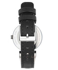 Gucci G Lock Interlocking Quartz Black Dial Black Leather Strap Watch For Women - YA133501