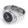 Gucci GG2570 Quartz Diamonds Black Dial Silver Steel Strap Watch For Women - YA142404