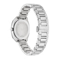 Gucci GG2570 Diamonds Black Dial Silver Steel Strap Watch For Women - YA142503