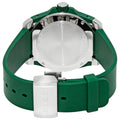 Gucci Dive Tiger Head Motif Green Dial Green Rubber Strap Watch For Men - YA136316