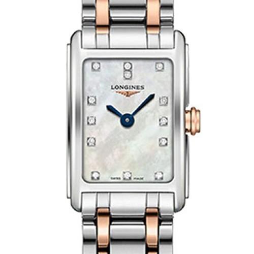 Longines Dolcevita Mother of Pearl Diamond Dial Watch for Women - L5.258.5.87.7