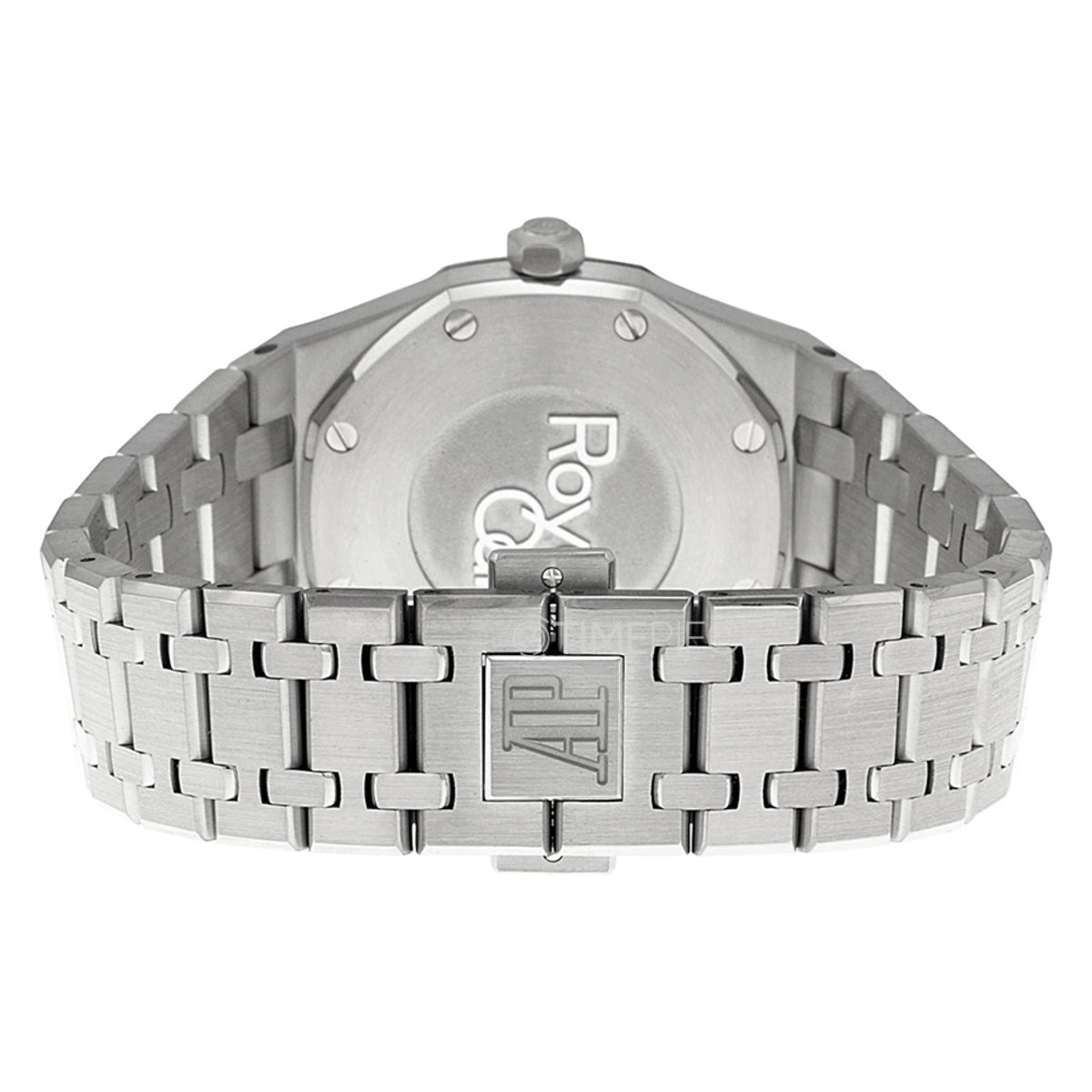 Audemars Piguet Royal Oak Quartz Diamonds White Dial Silver Steel Strap Watch for Women - 67651ST.ZZ.1261ST.01