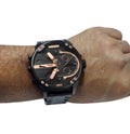 Diesel Big Daddy Black Dial Black Stainless Steel Watch For Men - DZ7312