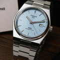 Tissot PRX Powermatic 80 Ice Blue Tiffany Dial Silver Steel Strap Watch for Men - T137.407.11.351.00