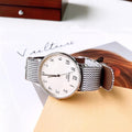 Tissot T Classic Everytime White Dial Two Tone NATO Strap Watch for Women - T109.410.18.032.00