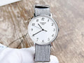 Tissot T Classic Everytime Medium White Dial Two Tone NATO Strap Watch for Women - T109.410.18.032.00