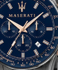 Maserati SFIDA Chronograph Blue Dial Stainless Steel Watch For Men - R8873640001