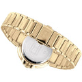 Tommy Hilfiger Angela White Dial Gold Steel Strap Watch for Women - 1782128