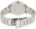 Guess Sparkler Diamonds Silver Dial Silver Steel Strap Watch for Women - GW0111L1