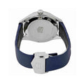 Tag Heuer Carrera Quartz Blue Dial Blue Calfskin Leather Strap Watch for Women - WAR1112.FC6391